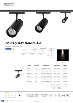 Bảng giá đèn led Vinaled- Đèn led nội ngoại thất
