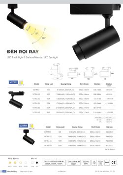 Bảng giá đèn led Vinaled- Đèn led nội ngoại thất
