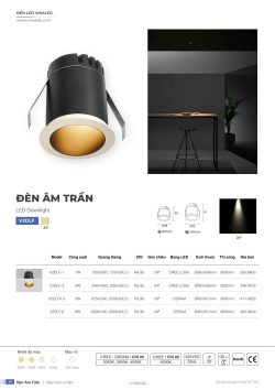 Bảng giá đèn led Vinaled- Đèn led nội ngoại thất