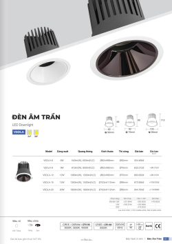 Bảng giá đèn led Vinaled- Đèn led nội ngoại thất