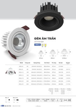 Bảng giá đèn led Vinaled- Đèn led nội ngoại thất