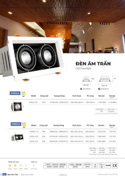 Bảng giá đèn led Vinaled- Đèn led nội ngoại thất