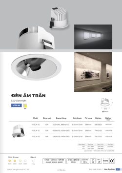 Bảng giá đèn led Vinaled- Đèn led nội ngoại thất