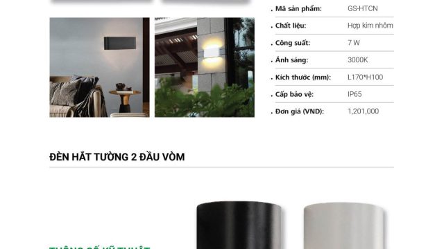 Đèn led cao cấp GS Lighting- Led Min