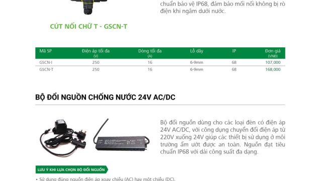 Đèn led cao cấp GS Lighting- Led Min